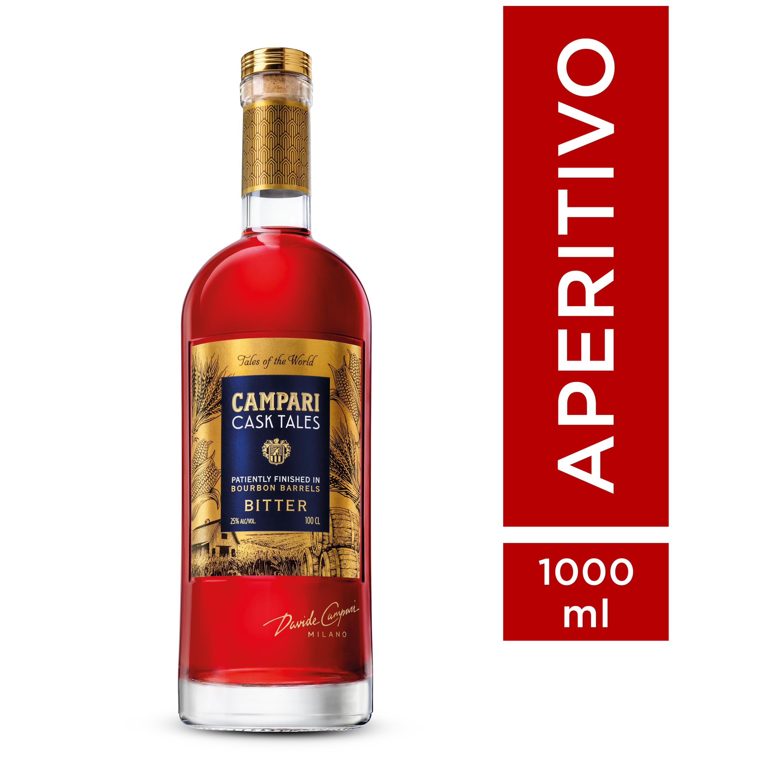 Campari Cask Tales Bourbon 1000ml - Edição Limitada | Amazon.com.br